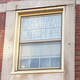 The sign Nicole Parsons hung in her dorm window.